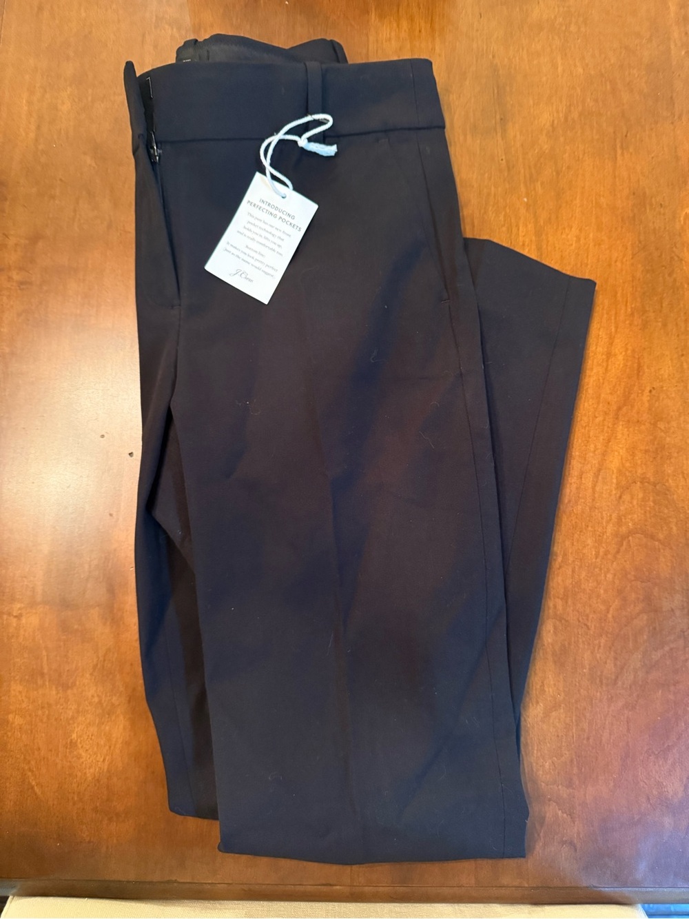 J Crew Black Slacks Classic Straight Fit